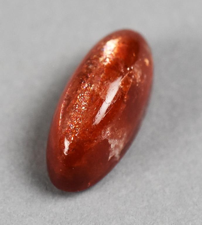 11.75 ct Sun Stone Oval Cabochon - 3