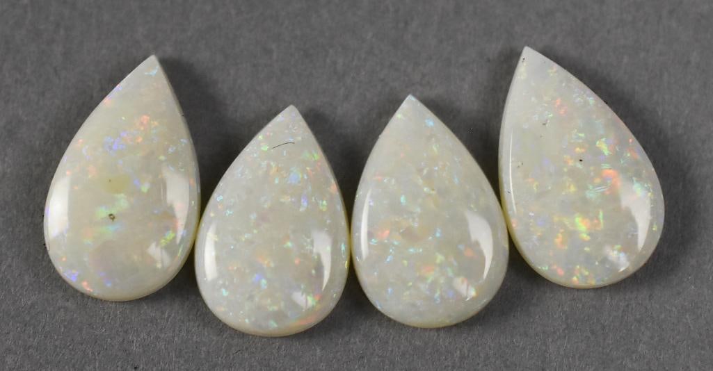 6.4 Ct Opal Pear Cut Cabochon - 2