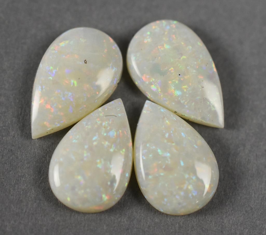 6.4 Ct Opal Pear Cut Cabochon - 3