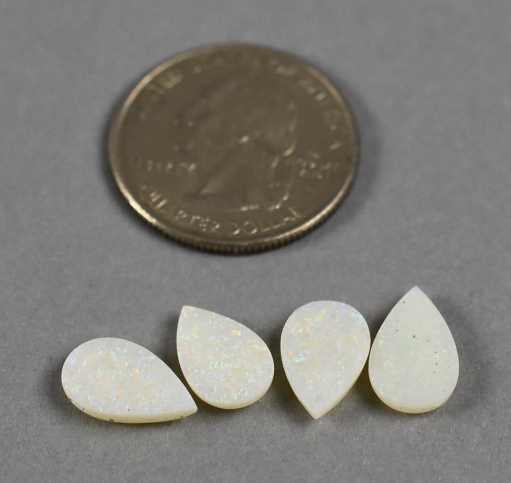 6.4 Ct Opal Pear Cut Cabochon - 5