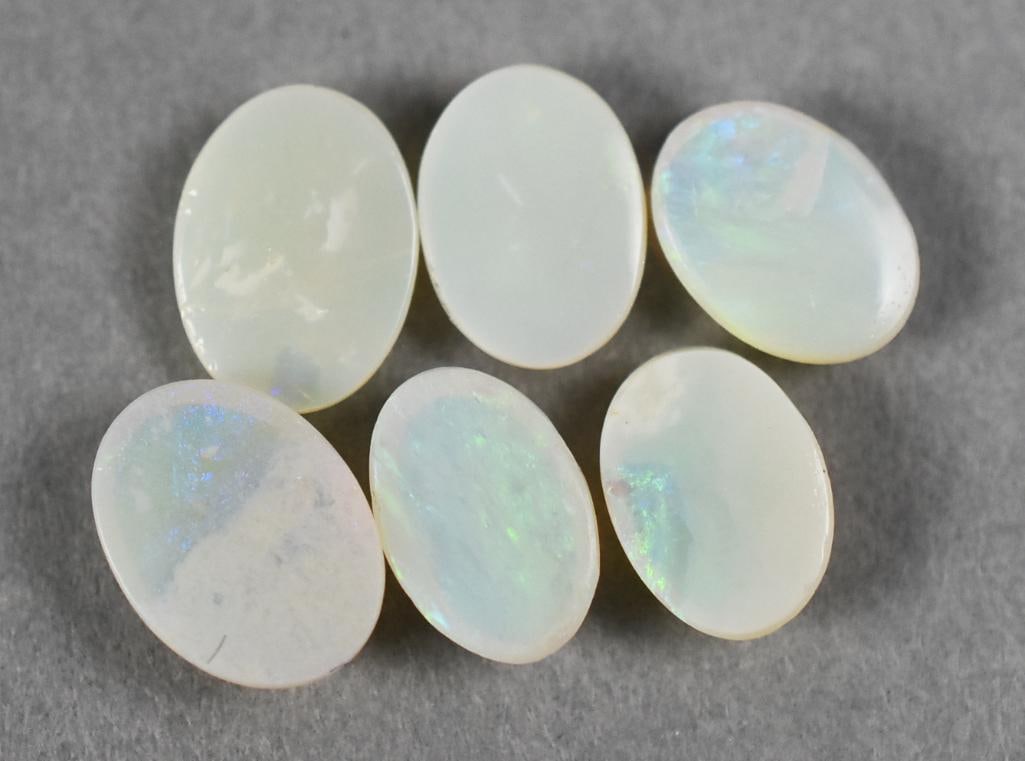 3.3 Ct Opals Oval Australian Cab Cut - 4