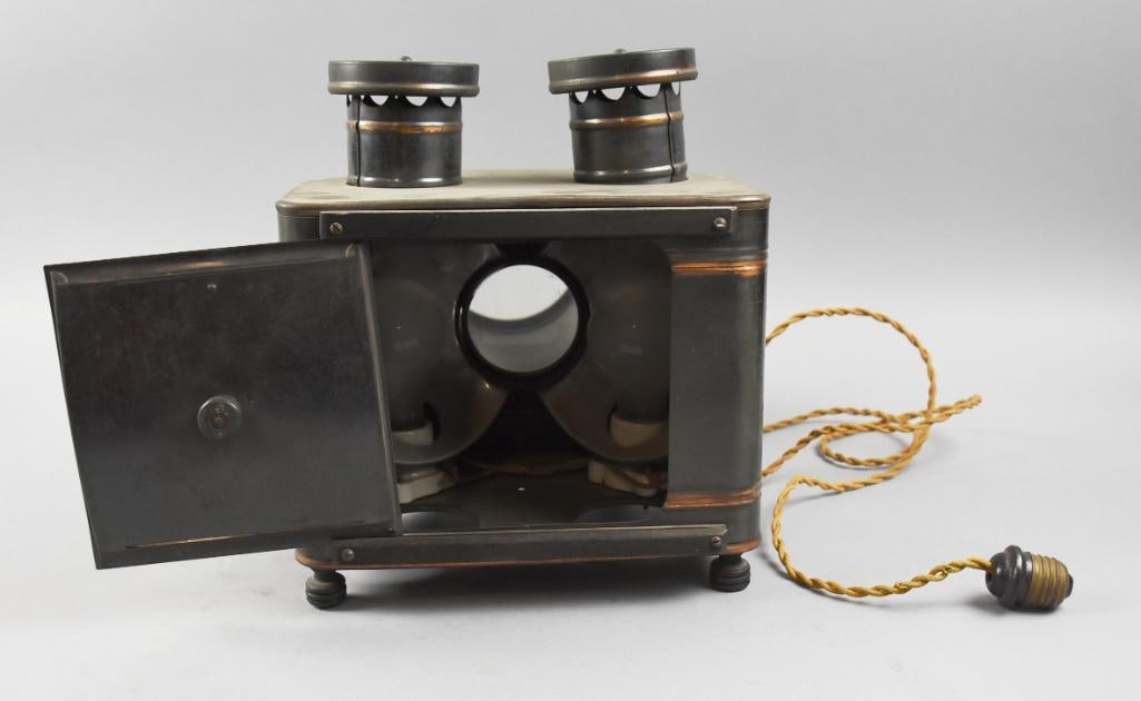c1910 H.C. White Co. Radioptican Picture Machine Projector - 3