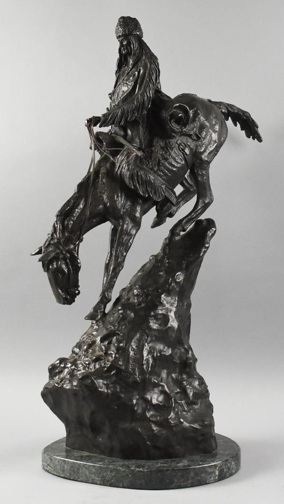 Frederic Remington The Mountain Man Bronze Sculpture (1 of 10)