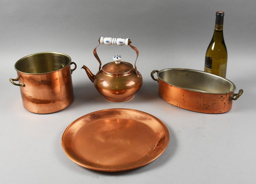 Vintage Copper Assortment, Various Mfgs - 7