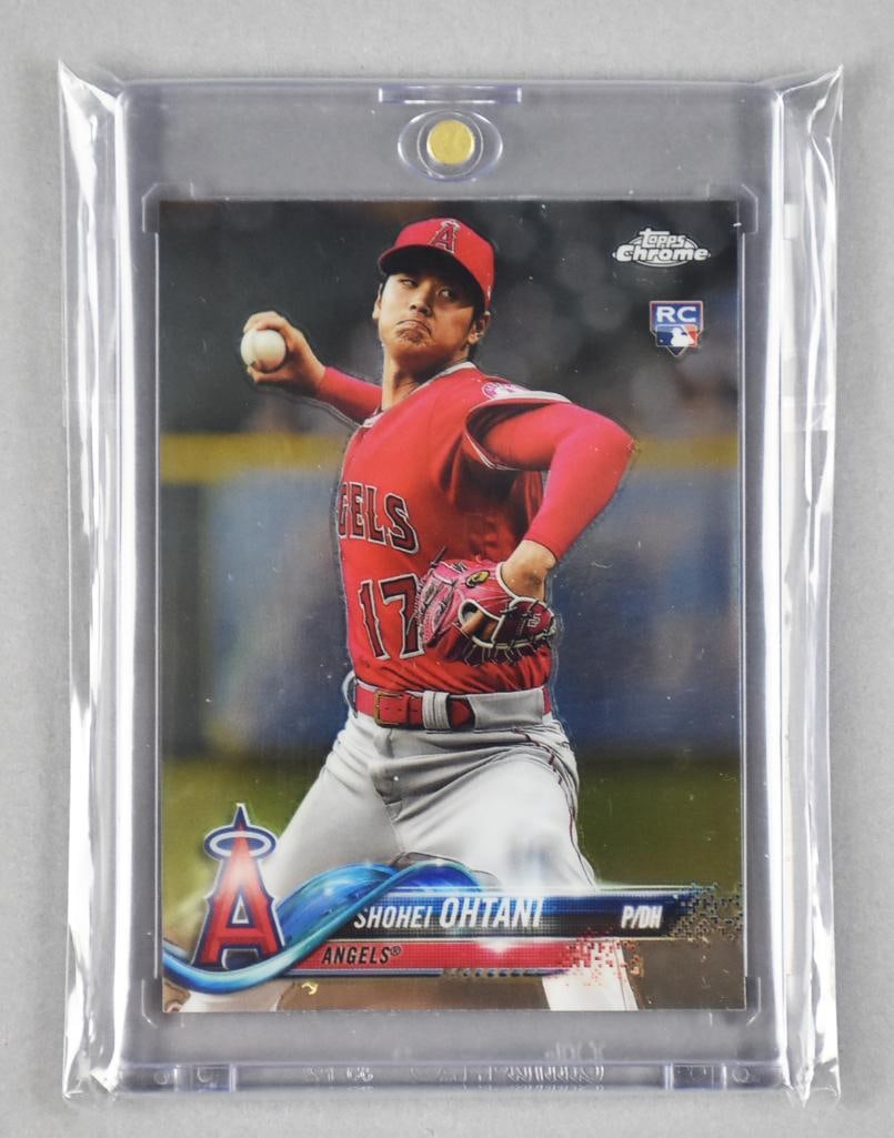 2018 Topps Chrome Shohei Ohtani Rookie Debut (1 of 2)