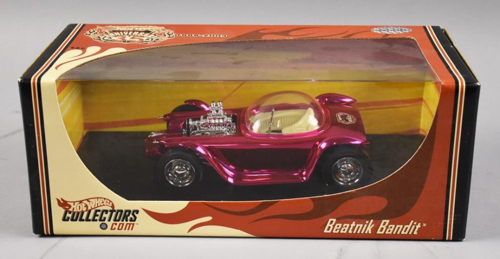 Mattel Hot Wheels 1:18 Beatnik Bandit Ltd Ed 287/1000-NOS: This piece is from 2003 and is a 1:18 scale Beatnik Bandit from Hot Wheels.