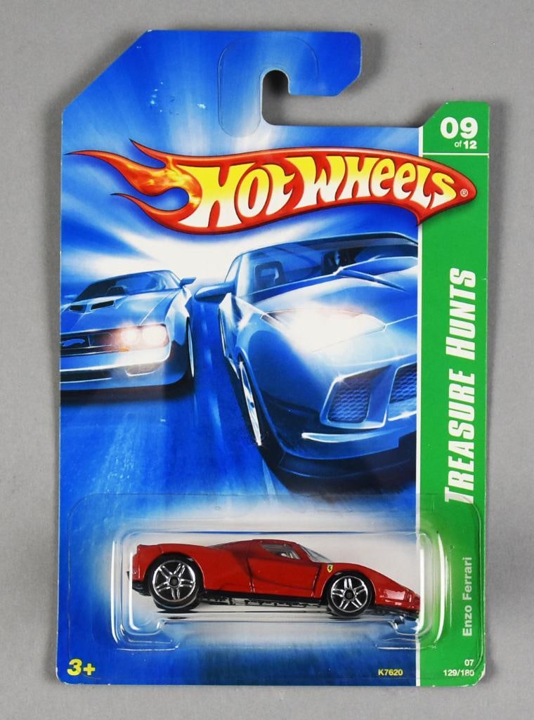 2006 Mattel Hot Wheels Treasure Hunt Enzo Ferrari MOC NOS: Part of the 2006 Treasure Hunt series.