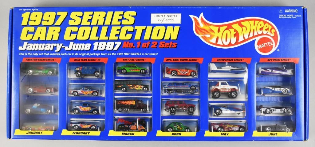 1997 Mattel Hot Wheels Car Collection Jan-June MIB NOS (1 of 2)