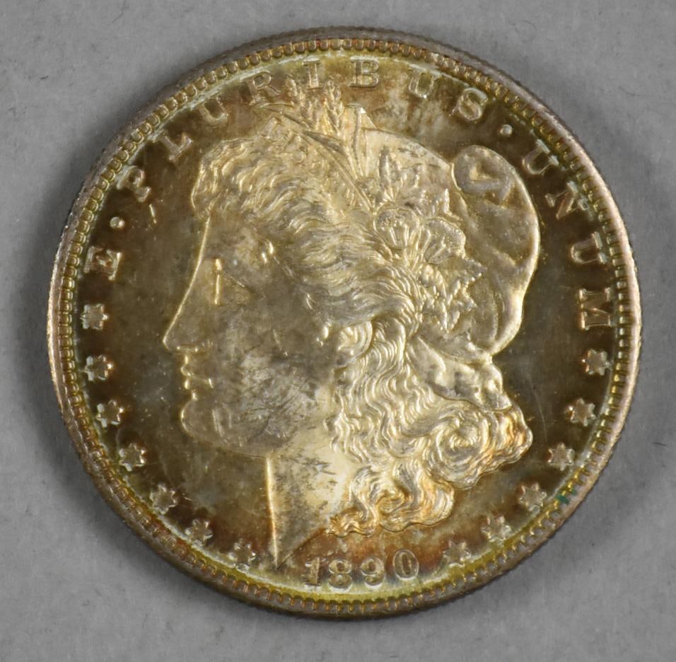 1890 S Morgan Silver Dollar (1 of 2)