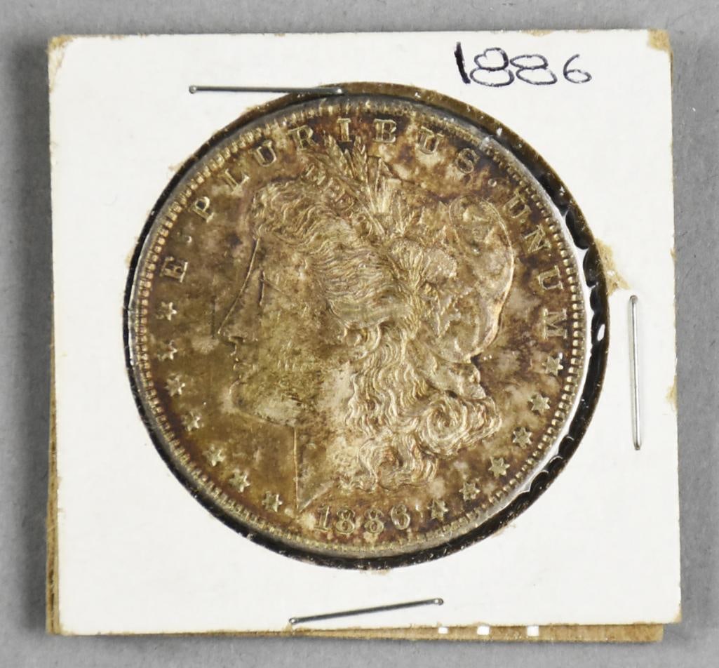 1886 Morgan Silver Dollar (1 of 3)