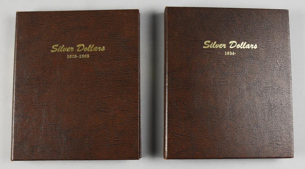 Dansco Corp Silver Dollars 1878-1893 & 1984 - (1 of 16)