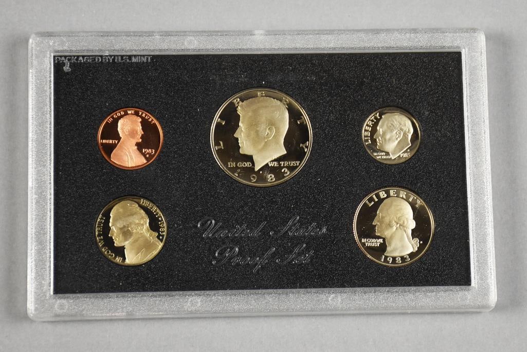 1983 United States Proof Set, Original Packaging - 2