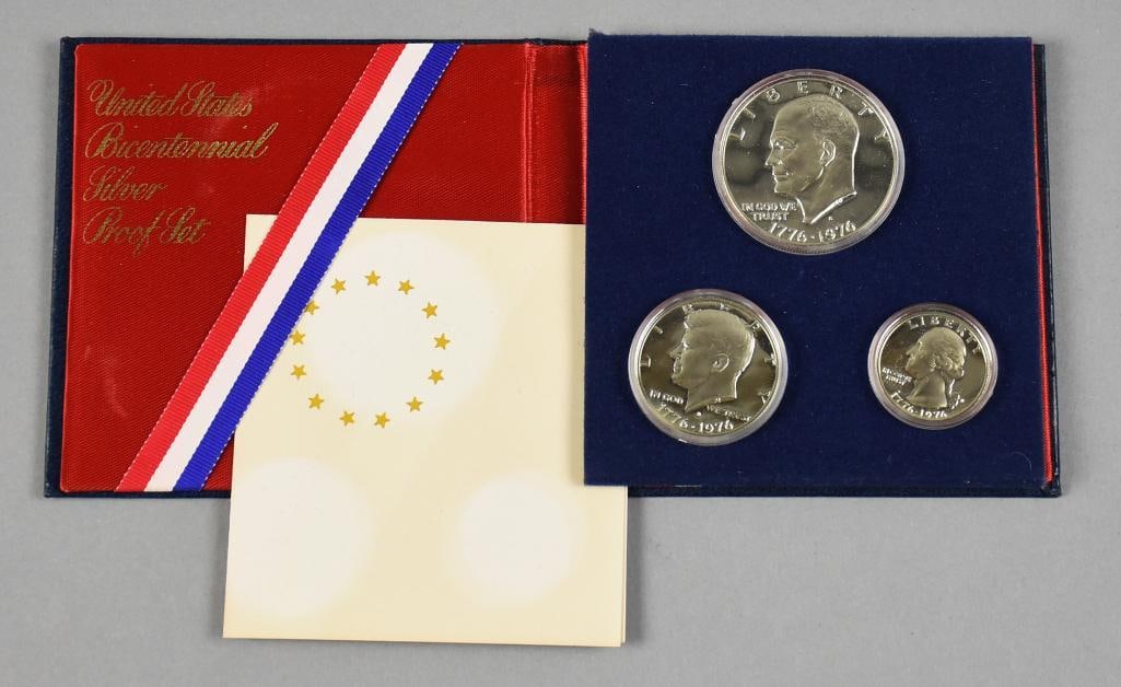 1776-1976 United States Bi-Centennial Silver Proof Set (1 of 3)