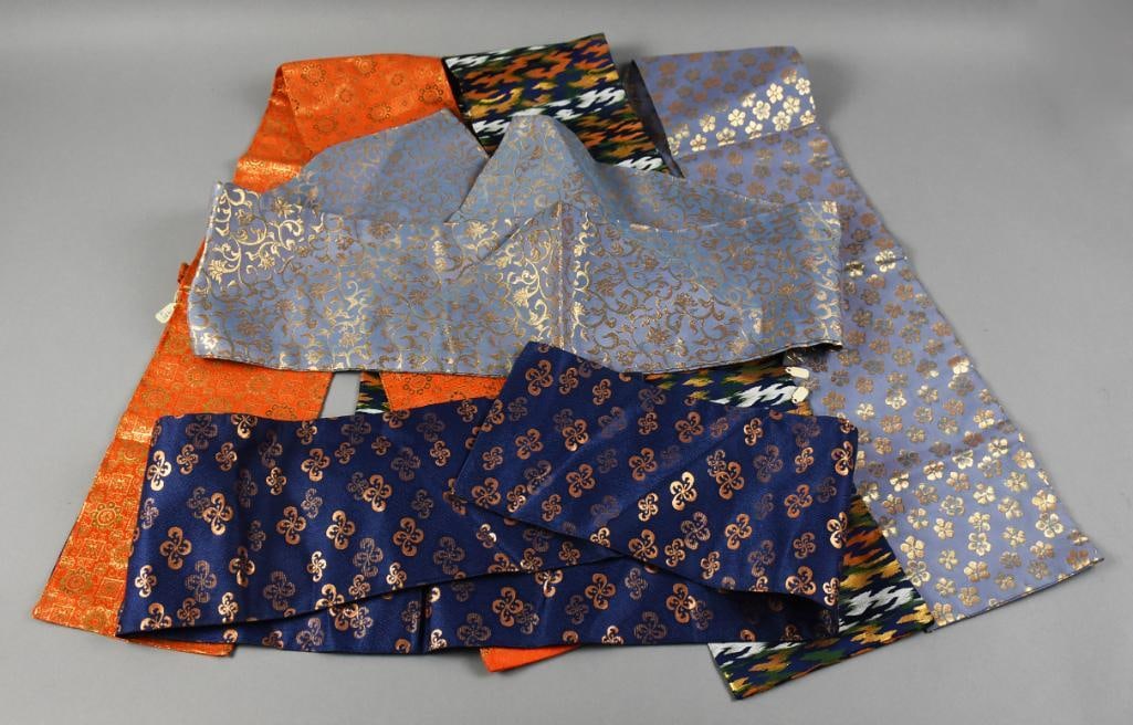 Vintage Japanese Silk Obi, Sashes - 3