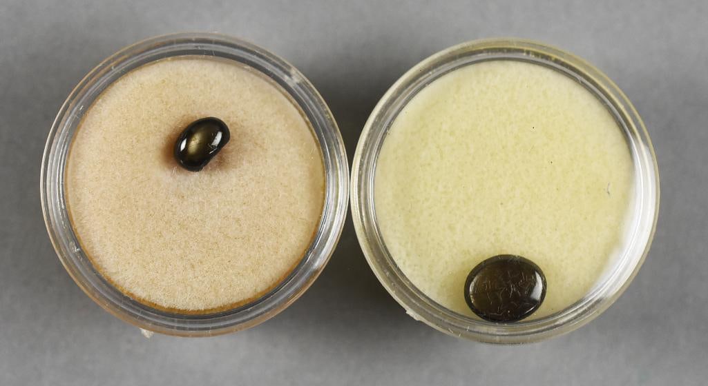 Natural Black Sapphires - 2