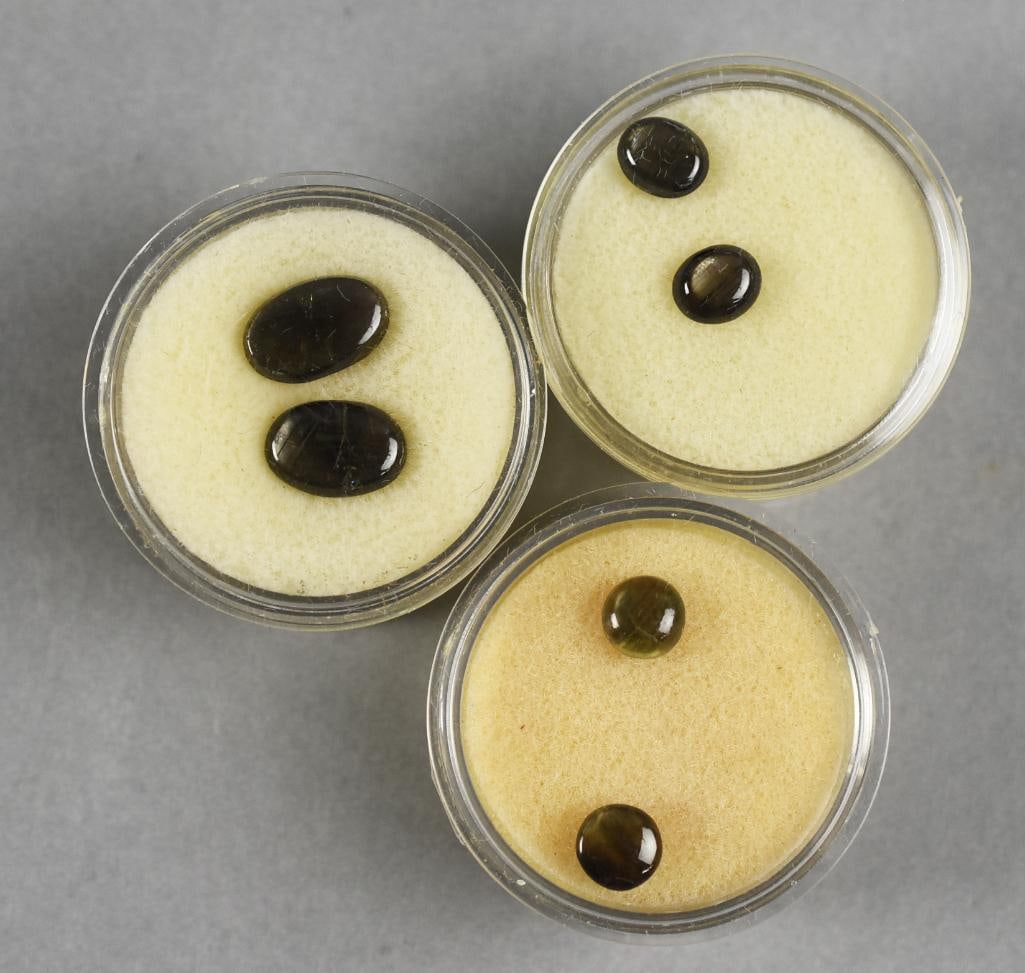 Natural Black Sapphires - 3