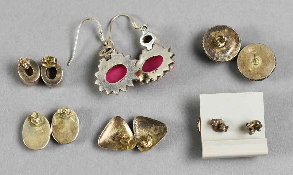 Sterling Silver & Gemstone Earring Collection - 2