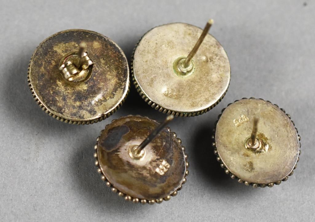 Sterling Silver & Gemstone Earring Collection - 4