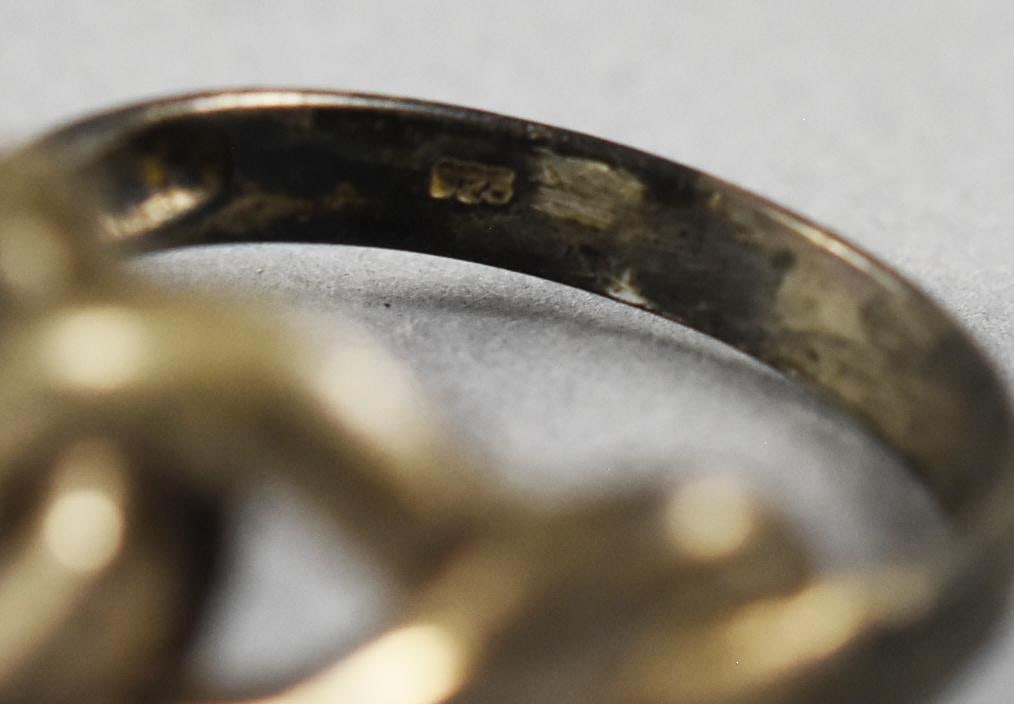 Assort Sterling Silver Ring Collection - 4