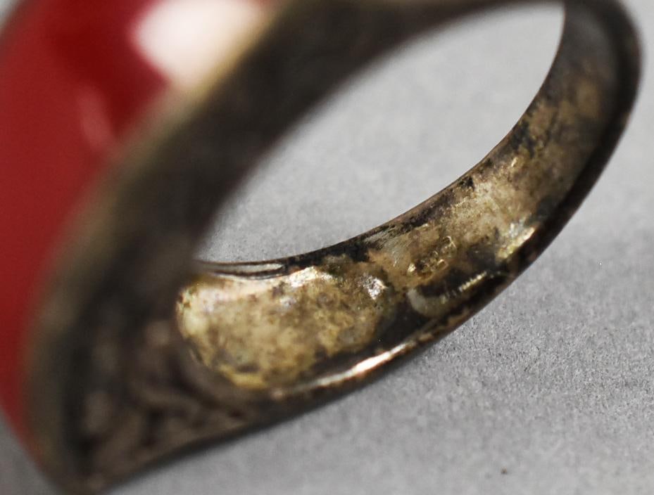 Sterling Silver, Assorted Gemstone Rings - 5