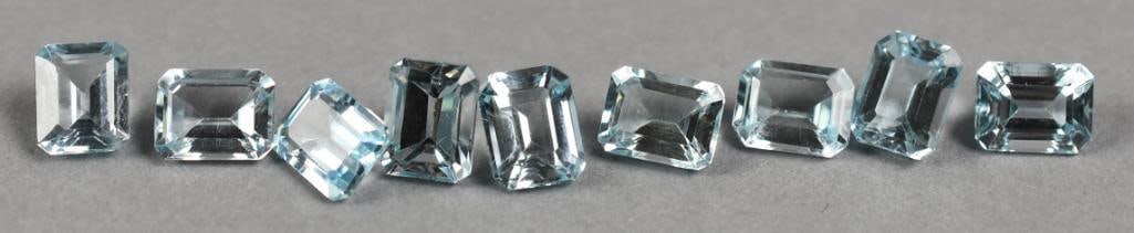 Blue Topaz 25.5 ct Emerald Cut Loose (1 of 5)