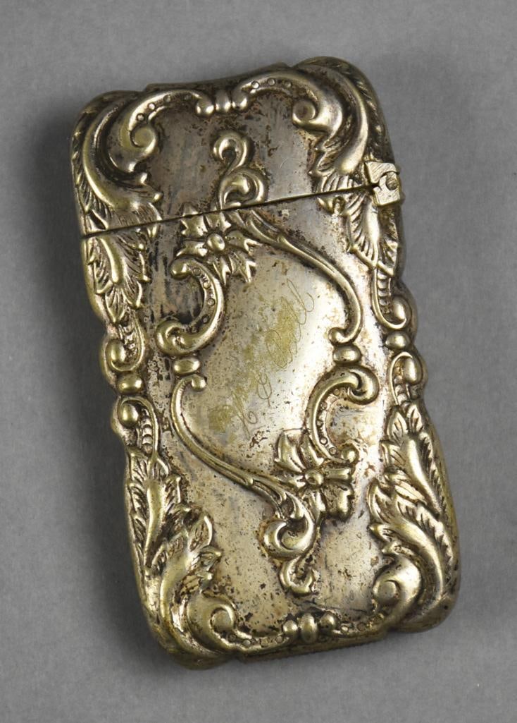 G. Silver Victorian Vesta Case - 2