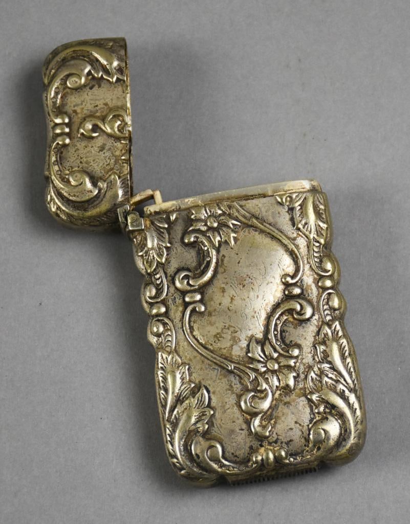 G. Silver Victorian Vesta Case - 3