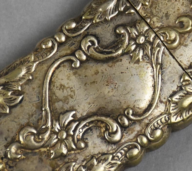 G. Silver Victorian Vesta Case - 4