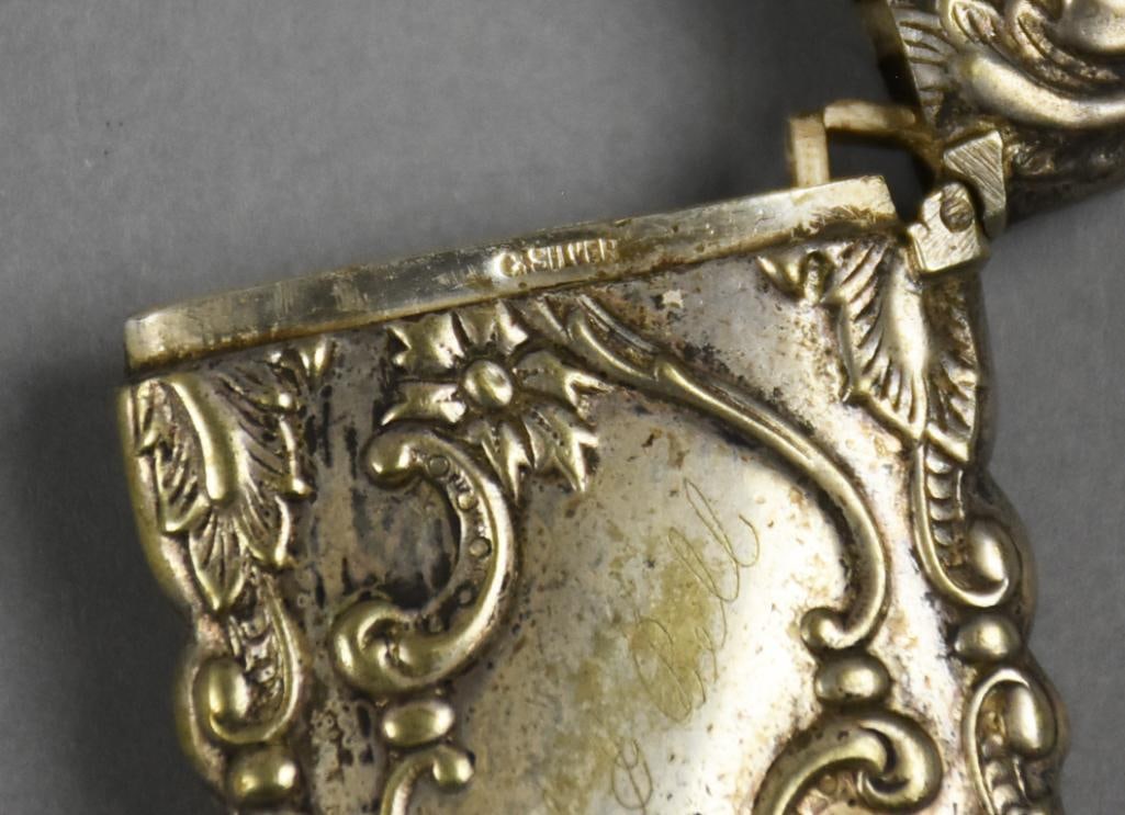 G. Silver Victorian Vesta Case - 6