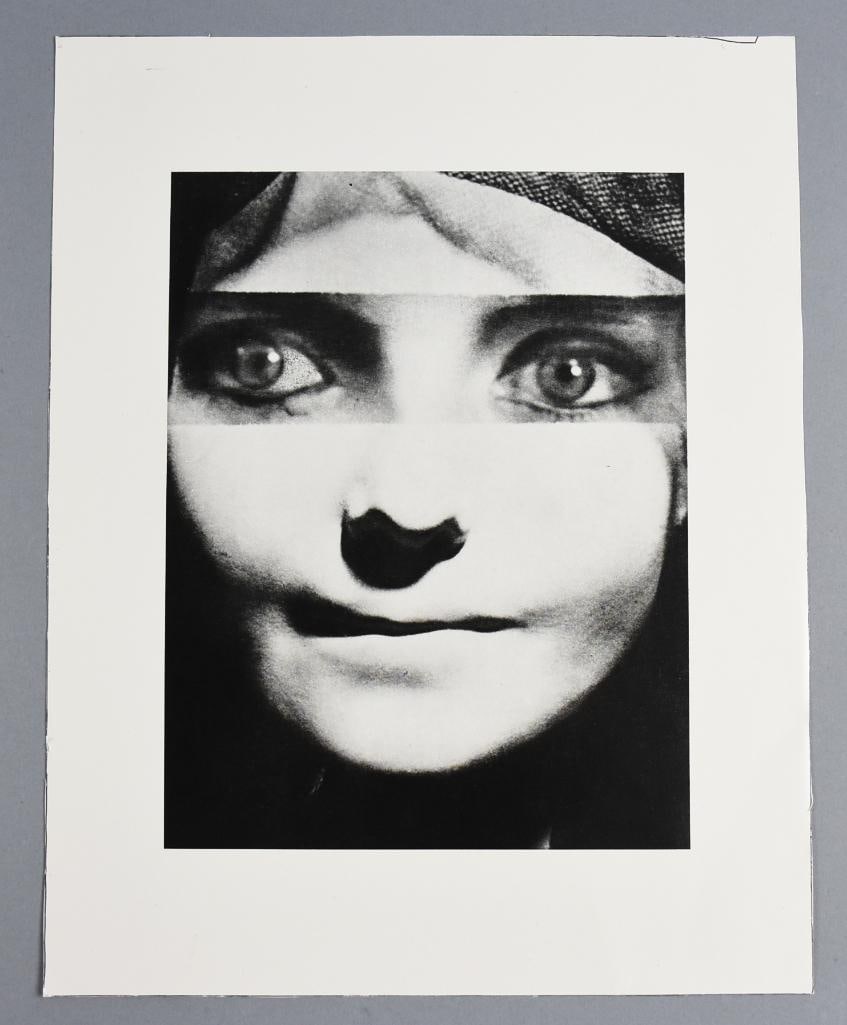 Man Ray (1890-1976) Aurelien 1979 Photogravure: This very cool piece is from American visual artist Man Ray aka Emmanuel Radnitzky (1890-1976). It is called Aurelien. Aurelien is the title of a 1944 novel Louis Aragon. Man Ray created this and othe