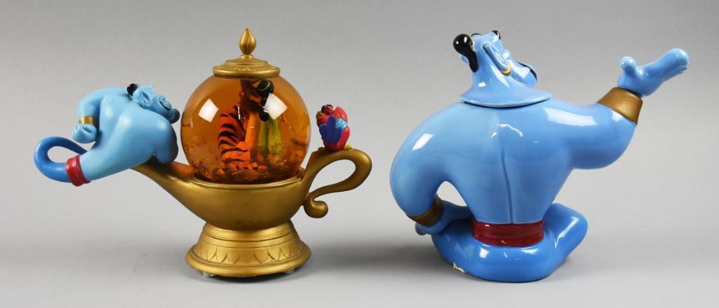 Schmid Aladdin Figural Music Boxes, Original Boxes - 2