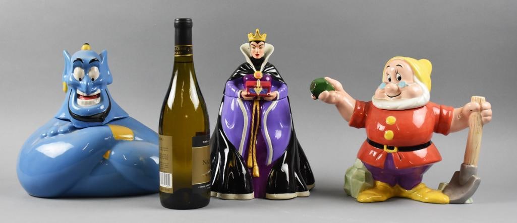 Disney Treasure Craft Character Figural Cookie Jars - 7