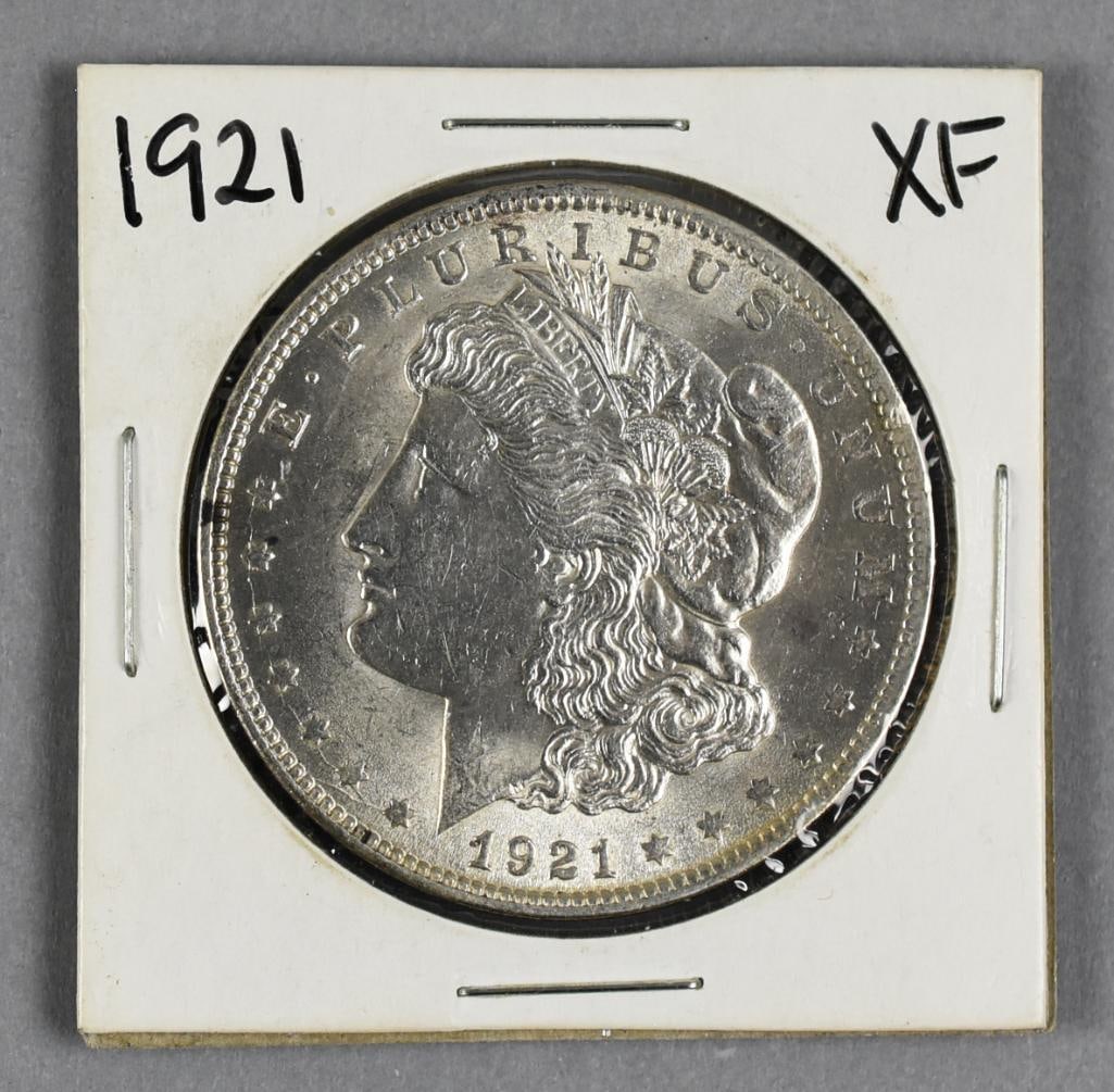 1921 Morgan Silver Dollar - Extremely Fine (1 of 2)