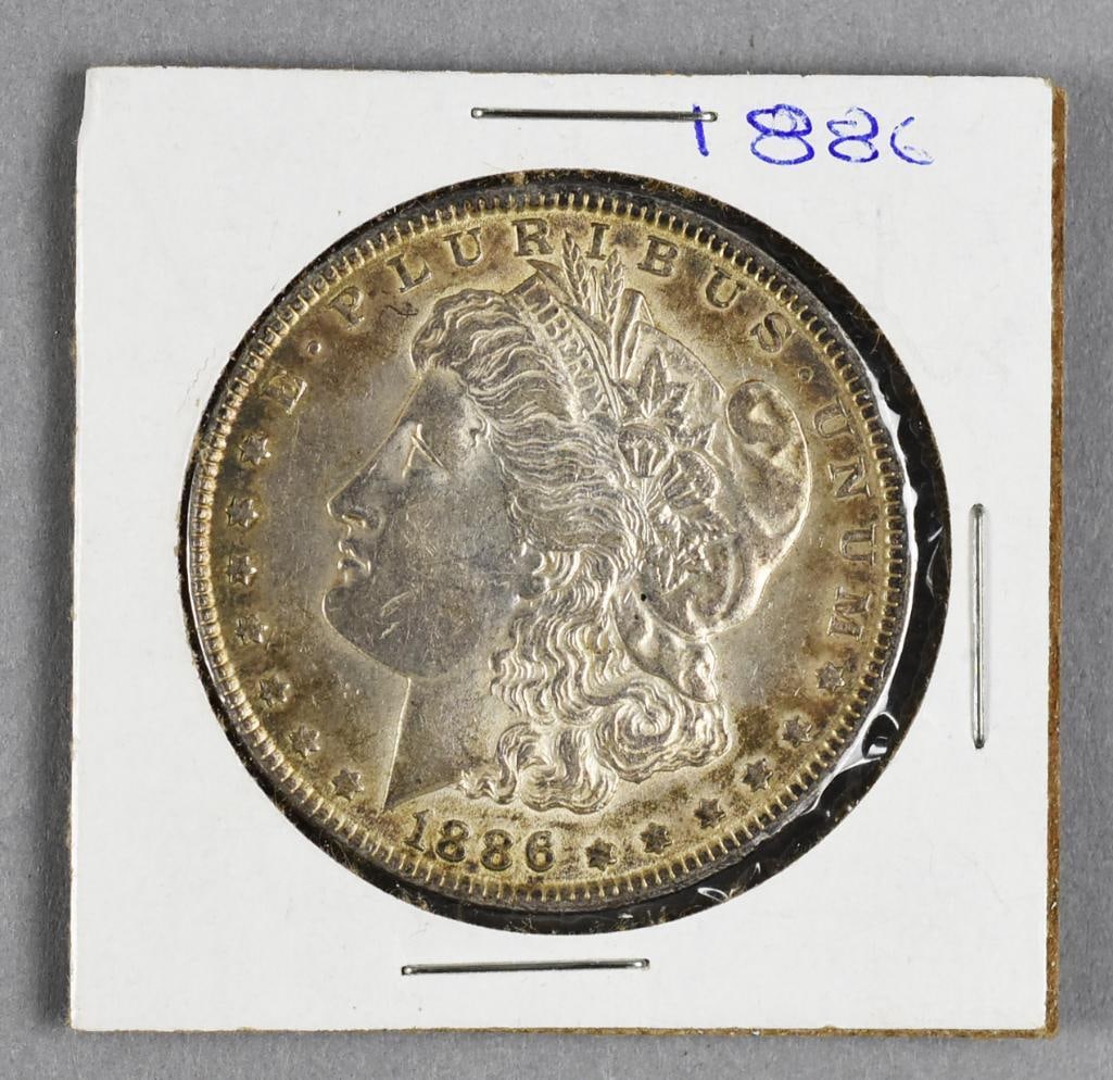 1886 Morgan Silver Dollar (1 of 2)