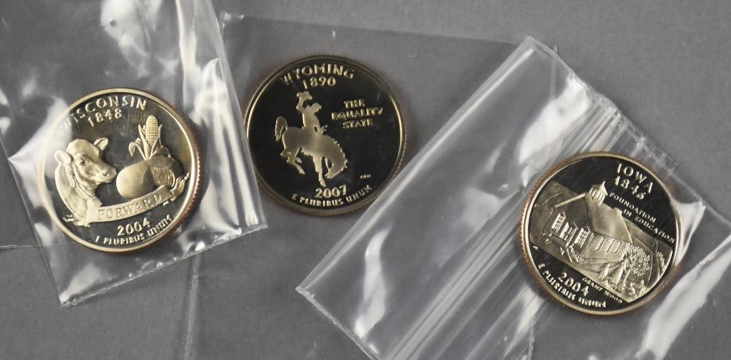 (50) Assorted Coin Proofs, 1960s-2000s, Unchecked - 4