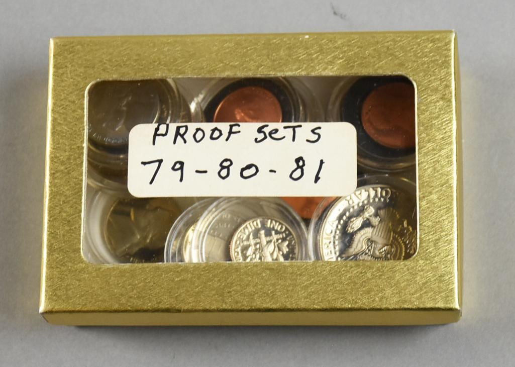 1979-1981 US Mint Proof Sets - 3