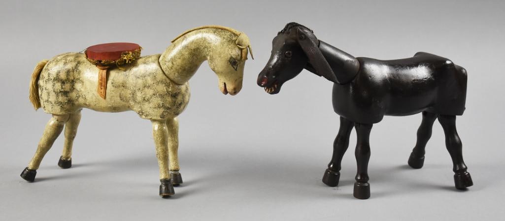 c1920 Schoenhut Humpty Dumpty Circus Horse & Donkey (1 of 7)