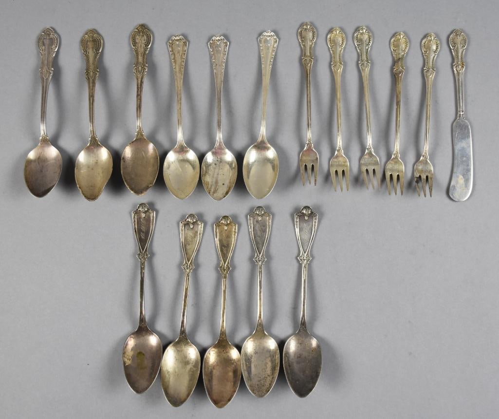 Large Vintage & Antique Sterling Silver Flatware (1 of 10)
