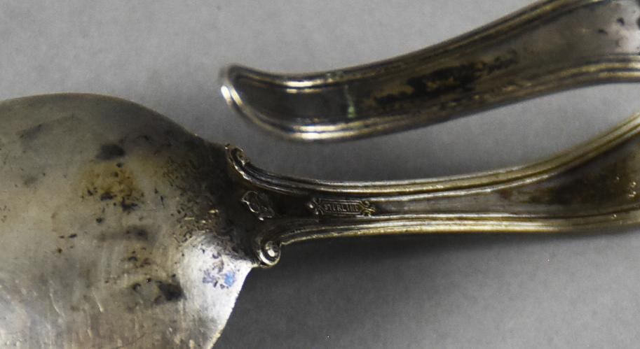 Antique Sterling Silver Flatware Assortment - 8