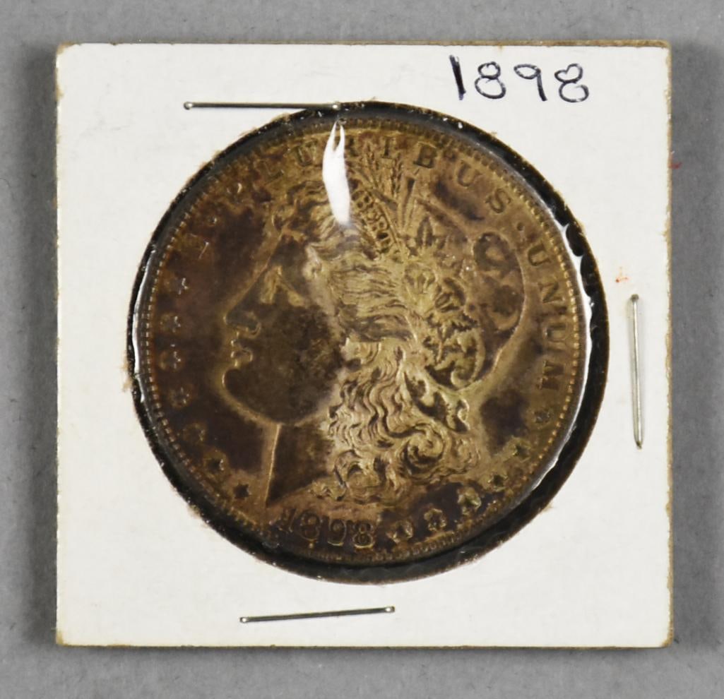 1898 Morgan Silver Dollar (1 of 2)