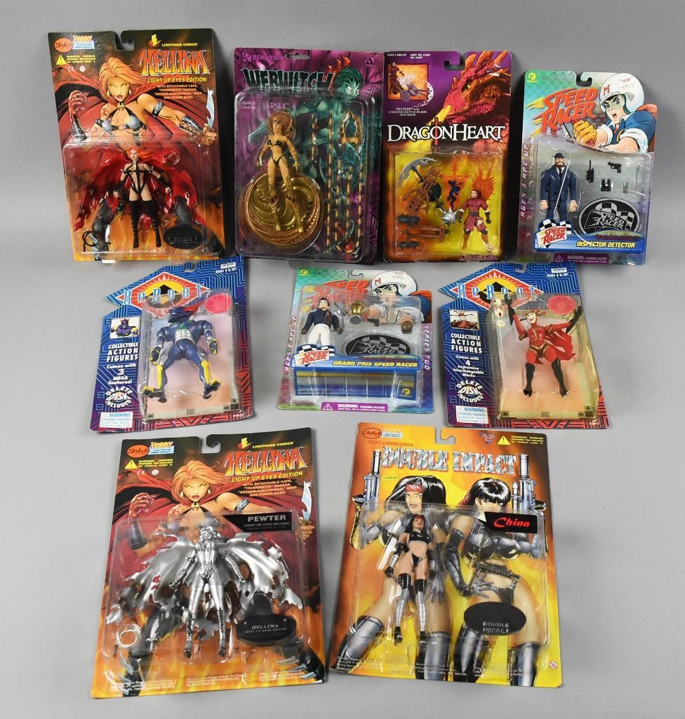 (9) 1990s Skybolt & More Action Figures Assortment MOC NOS (1 of 3)
