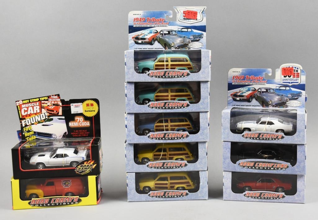 (10) 1999 Jakks Pacific Road Champs Collectibles 1:43-NOS (1 of 5)