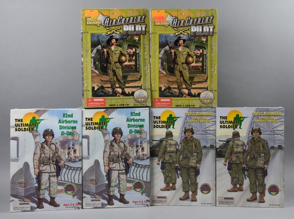 (6) 1999-2000 21st Century Toys Ultimate Soldier Figures-NOS (1 of 3)