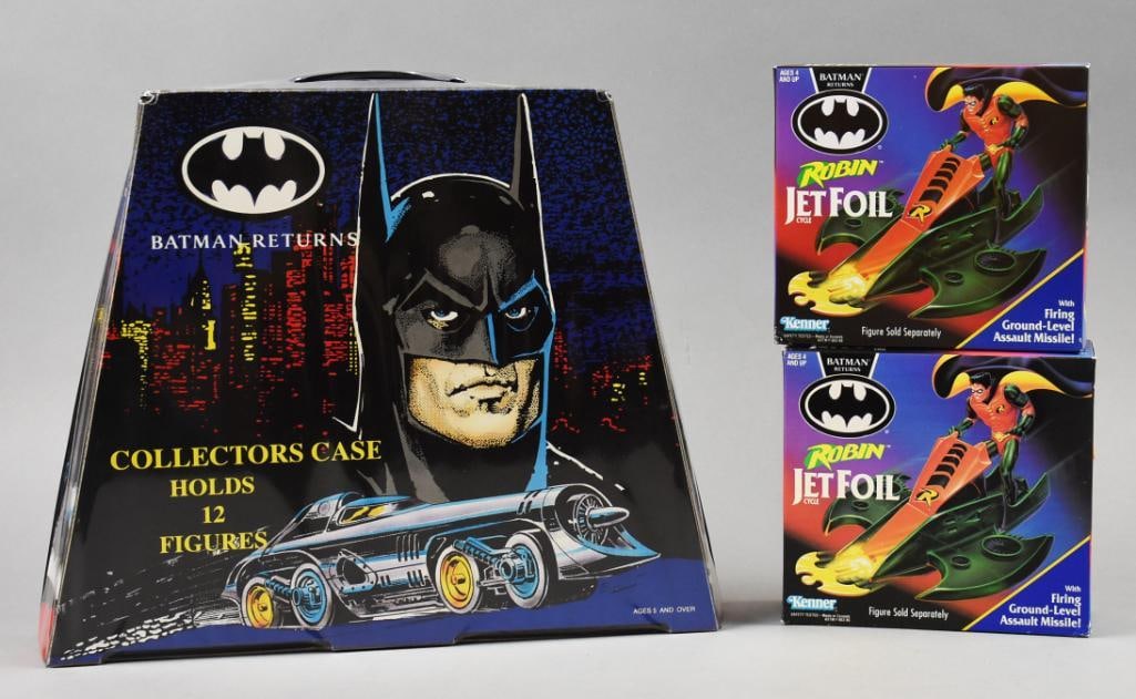 (3) 1991-92 Kenner/Tara Toys Batman Collector Case-PLUS-NOS (1 of 3)
