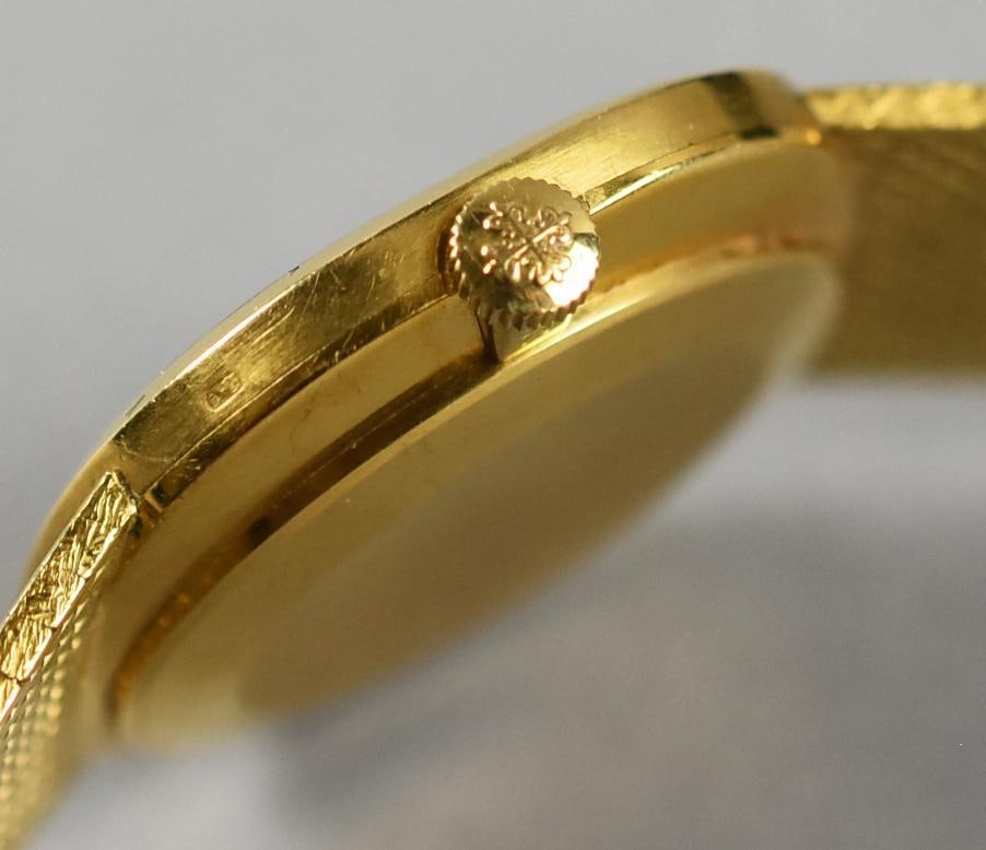 Patek Philippe 18k Golden Ellipse Watch Vintage - 10