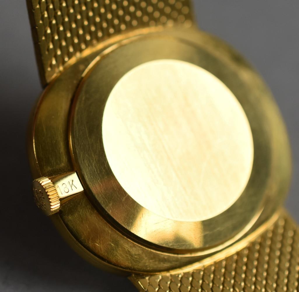 Patek Philippe 18k Golden Ellipse Watch Vintage - 12