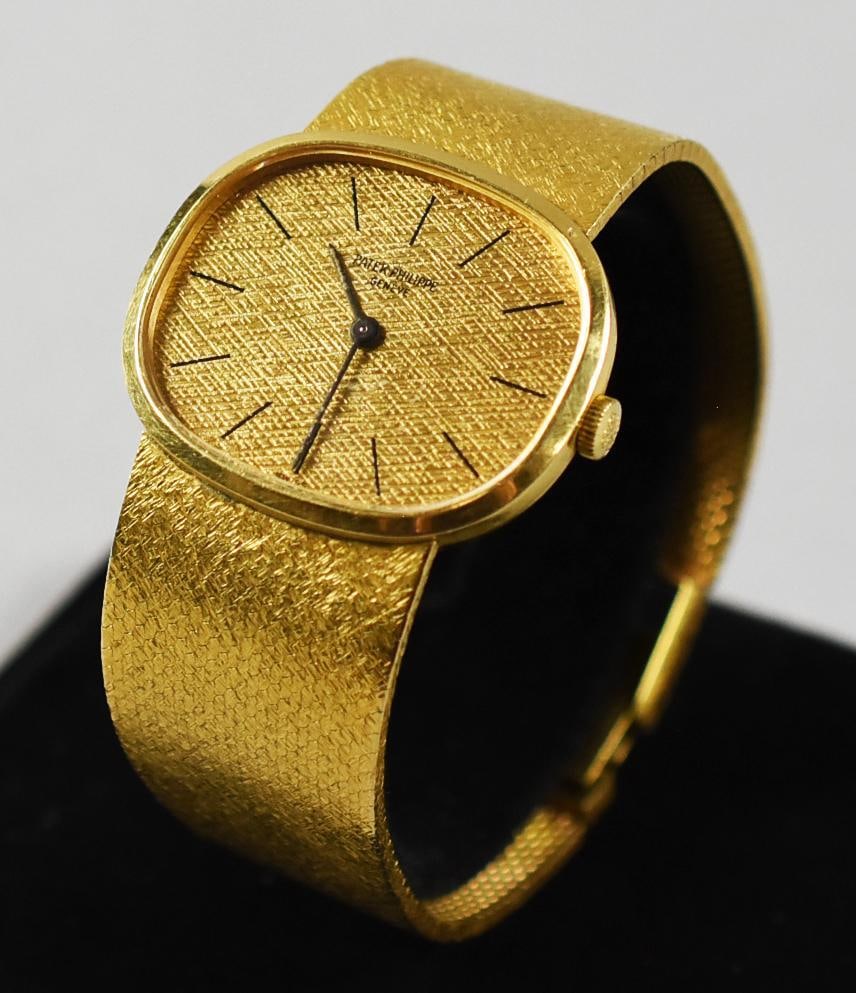 Patek Philippe 18k Golden Ellipse Watch Vintage - 16