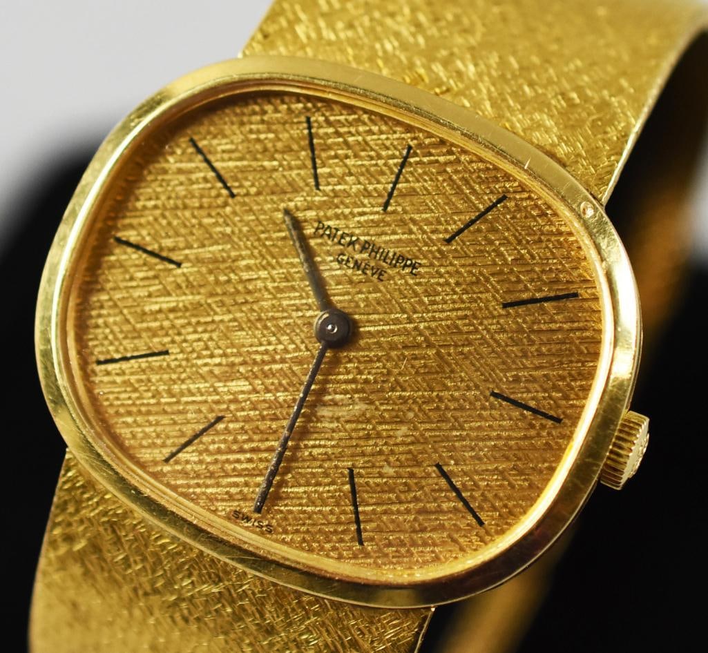 Patek Philippe 18k Golden Ellipse Watch Vintage - 5