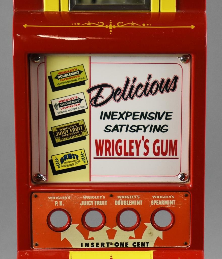 Wrigley's Gum Vending Machinec1940 Rowe Mfg One Cent - 4