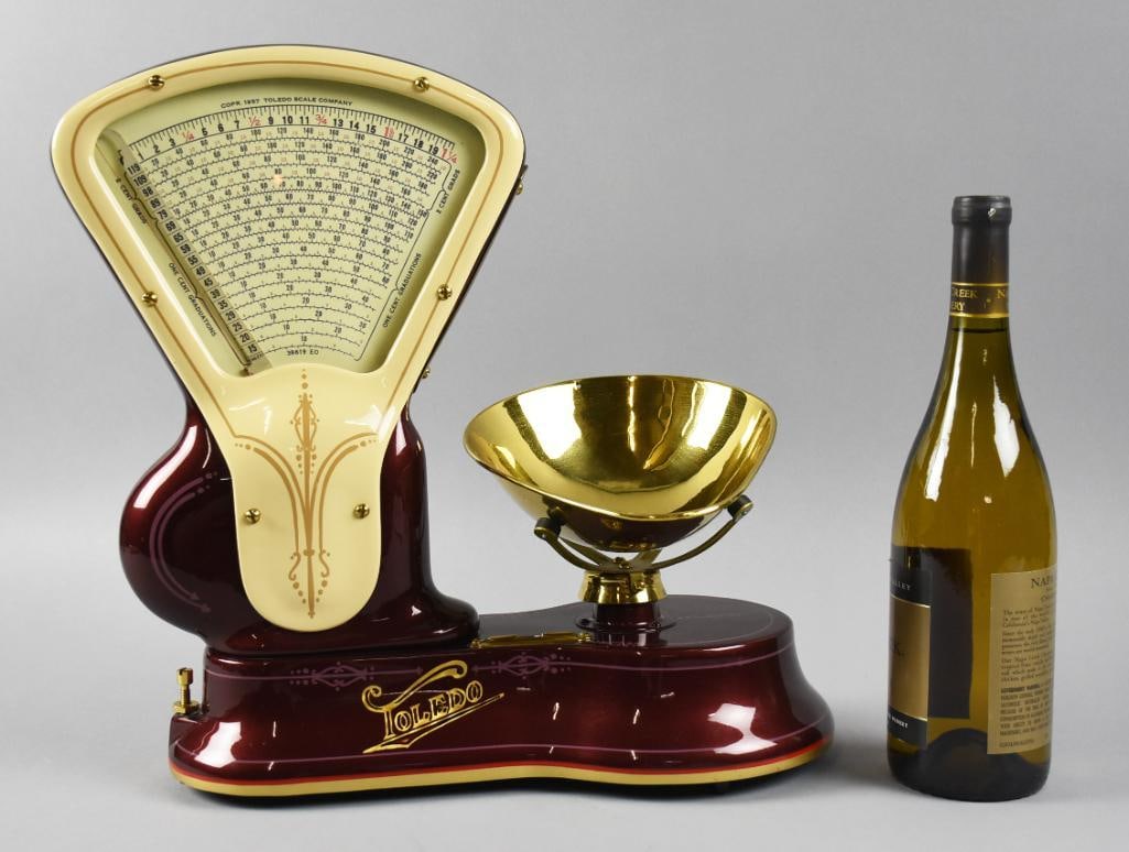 c1910 Toledo Countertop Grocery Scale - 12